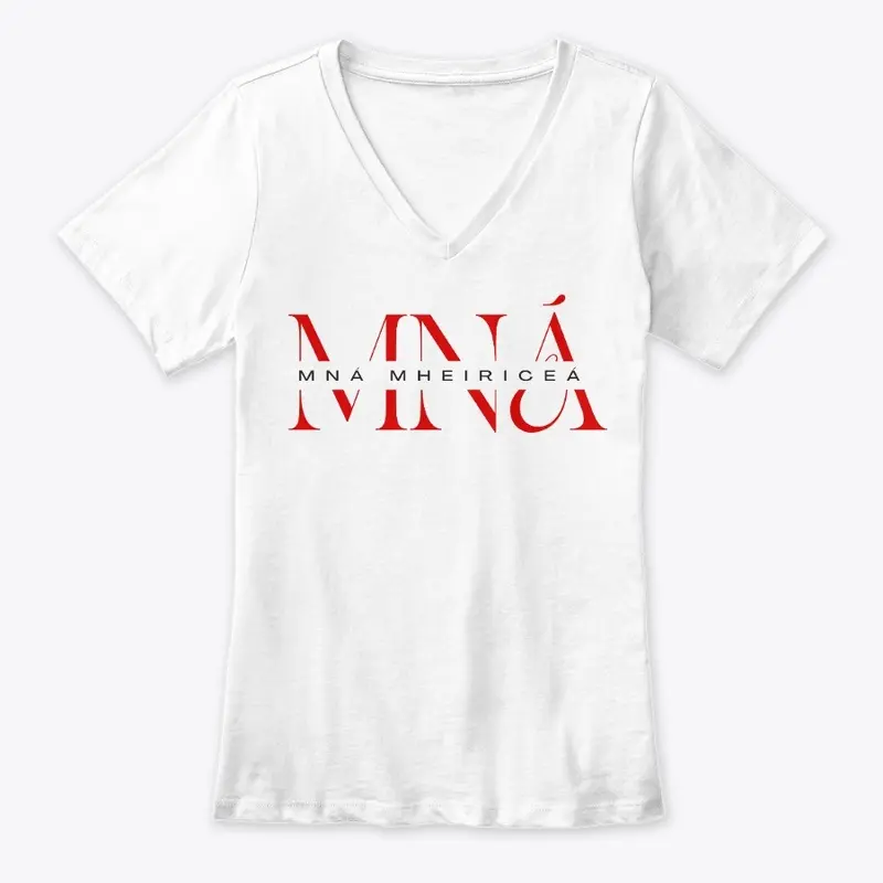 Mná Mheiriceá Tee Shirt (White)