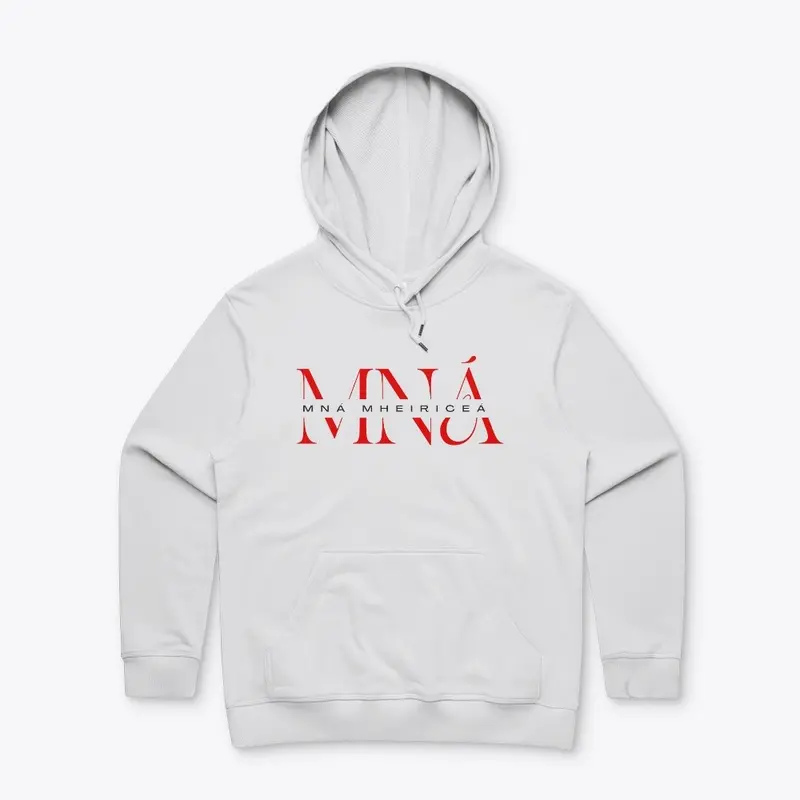 Mná Mheiriceá Hoodie (White)