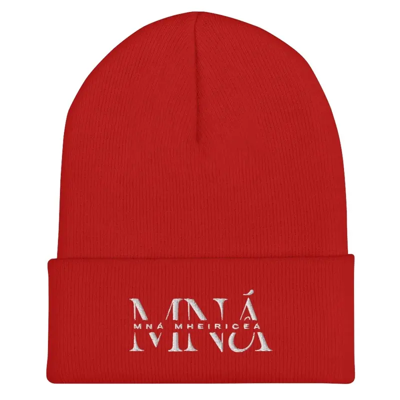 Mná Mheiriceá Beanie Hat (Red)